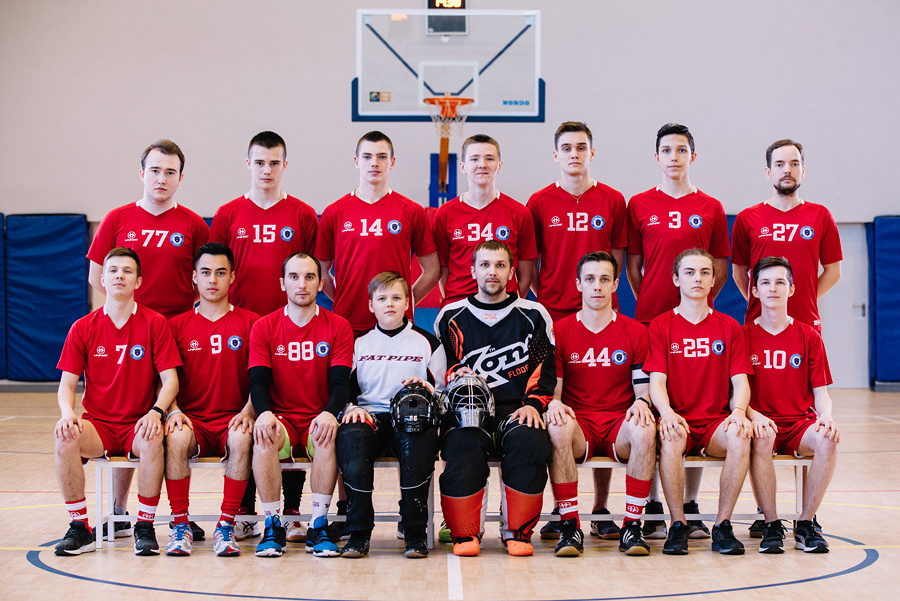 Чемпионат по флорболу. Фотограф Михаил Ряховский