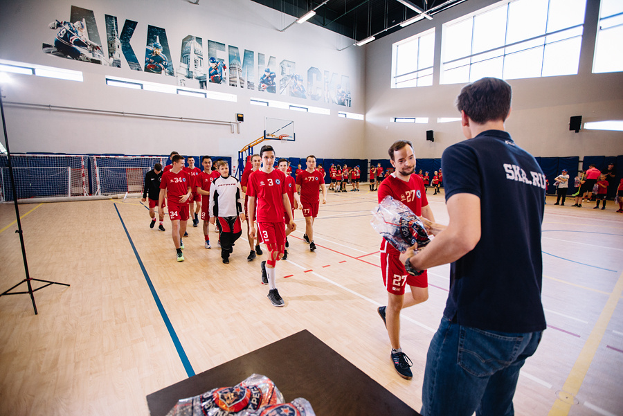 Чемпионат по флорболу. Фотограф Михаил Ряховский