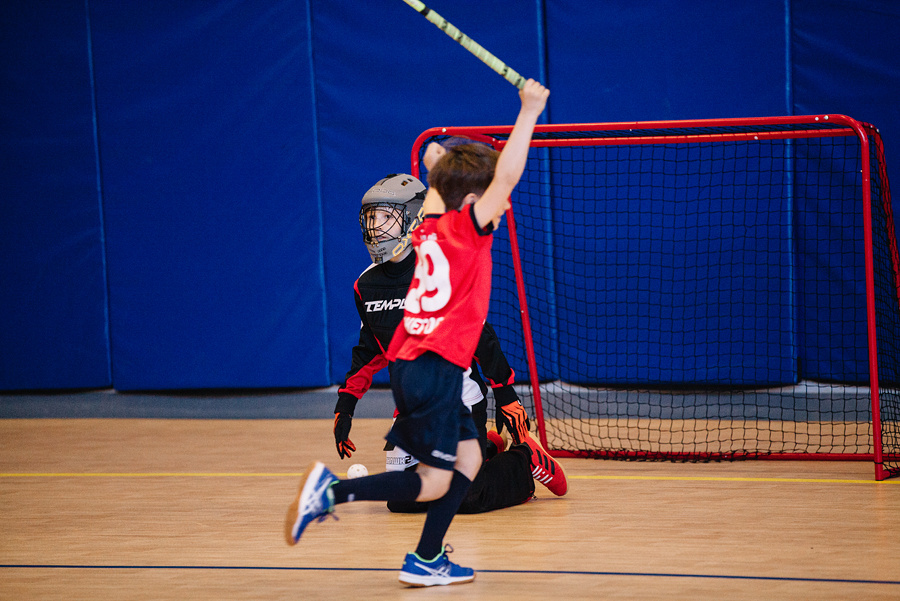 Чемпионат по флорболу. Фотограф Михаил Ряховский