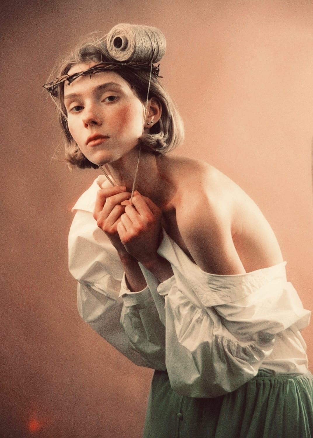 Портрет в студии. Художественная фотография. Фотография на плёнку. Илья Вараксин