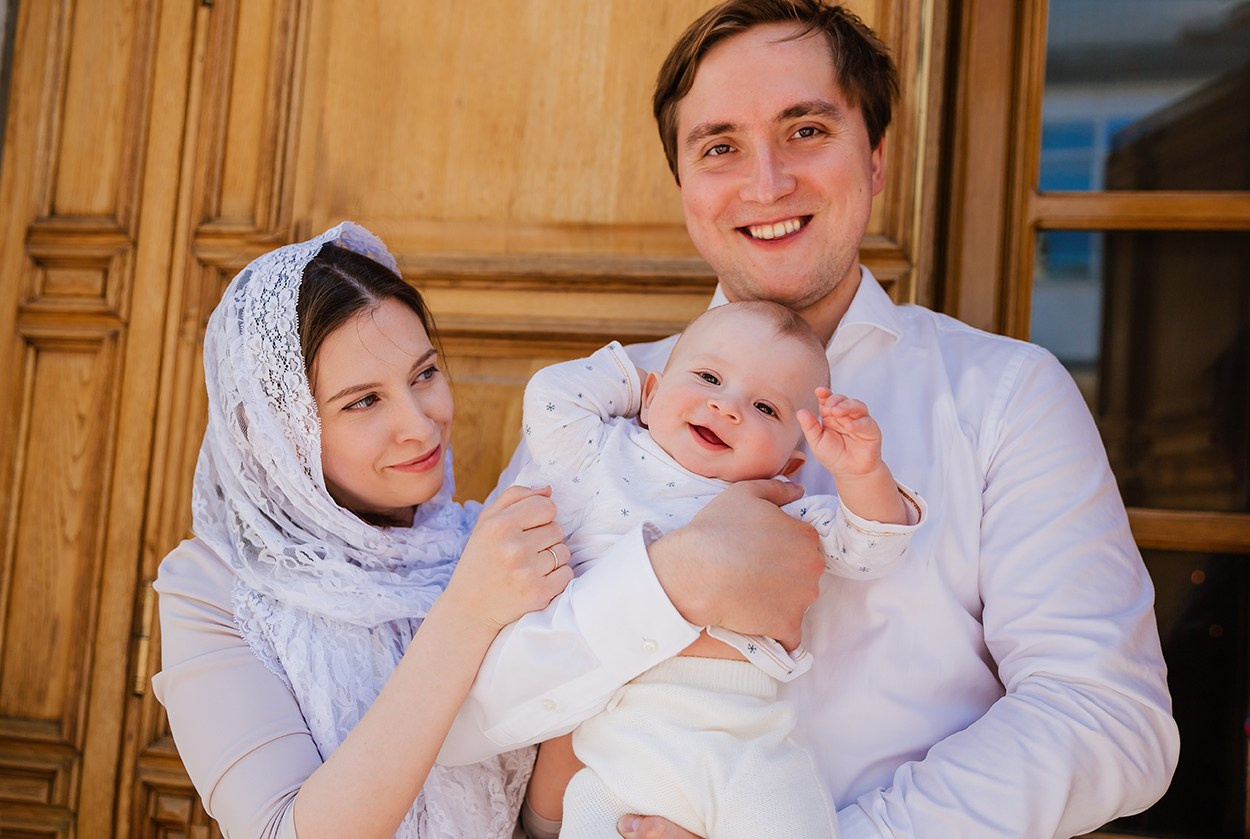 Крещение. Семейный фотограф в Москве Екатерина Ширей