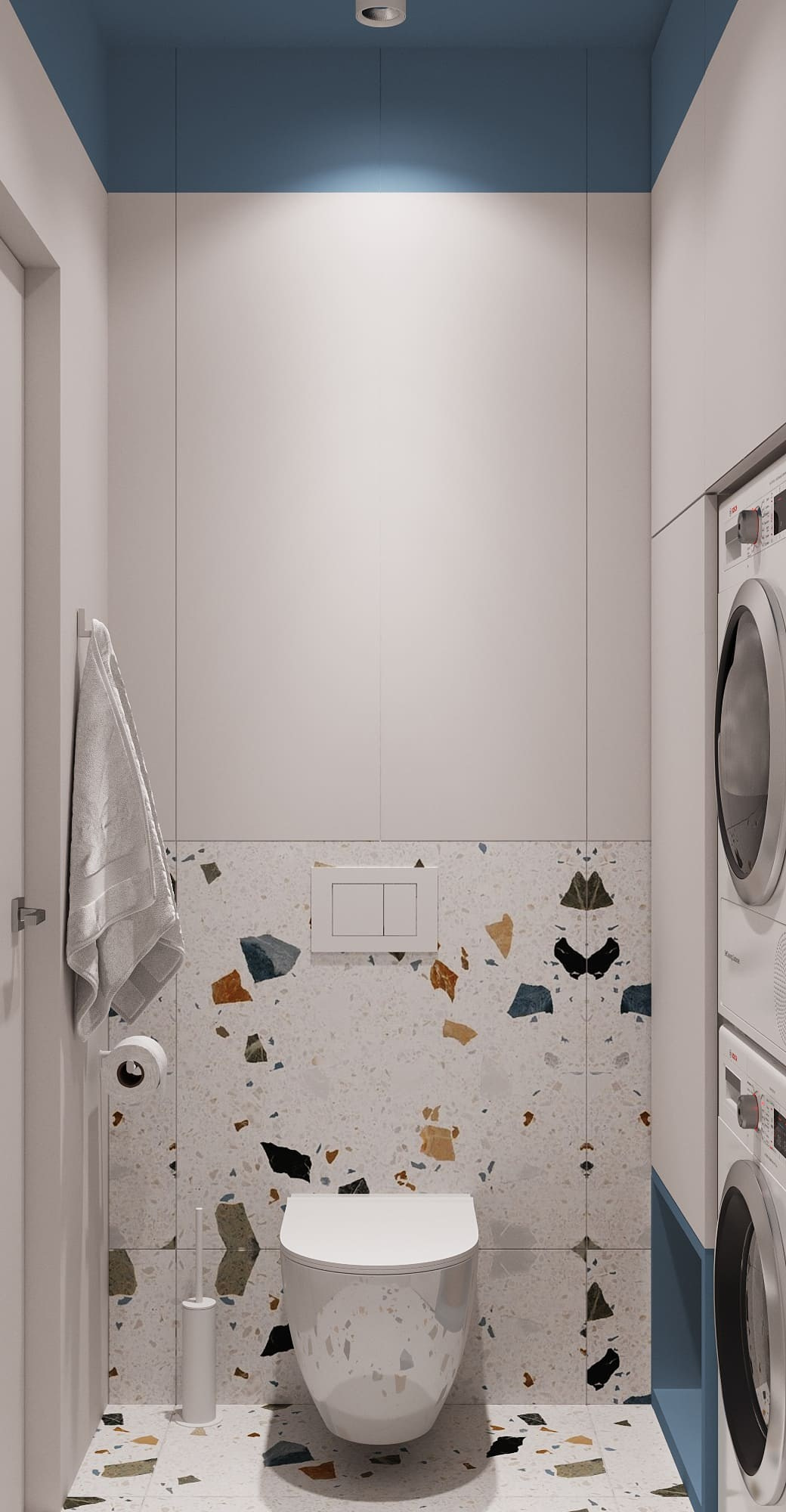 Голубое небо. MIRRO STUDIO Дизайн интерьера и реализация под ключ Варшава