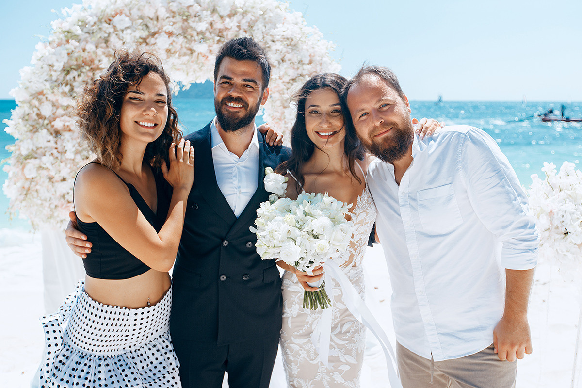Wedding ceremony for a couple from Turkey in Phuket. Photographer in Phuket. Photographer Thailand