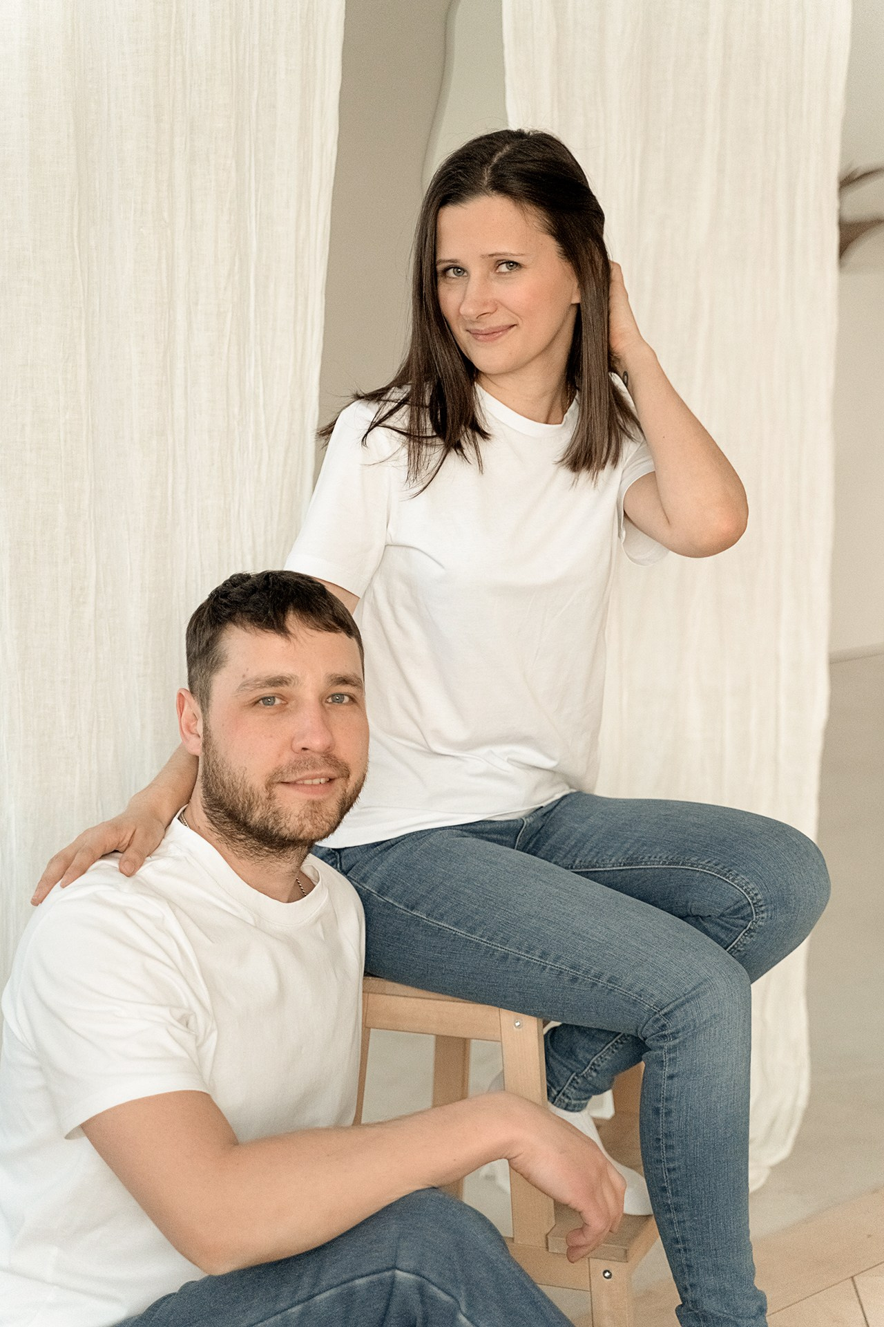 Антон и Ирина. Семейный и женский фотограф, контент фотосессия в Екатеринбурге