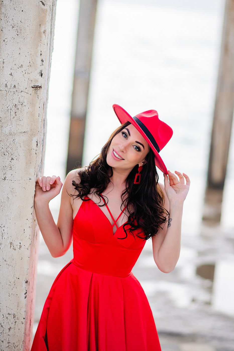 Женский портрет на природе в Сочи. Профессиональный фотограф в Сочи Виктория Джой. Обучение