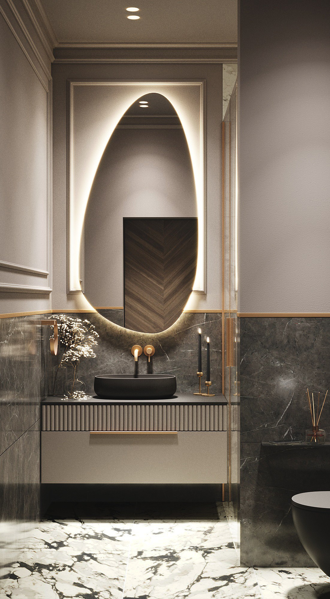 House 220 sq m. Профессиональный дизайнер интерьера