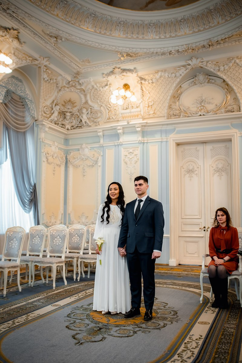 Фотосъёмка в ЗАГСе. Свадебный фотограф в Санкт-Петербурге Антон Владимиров
