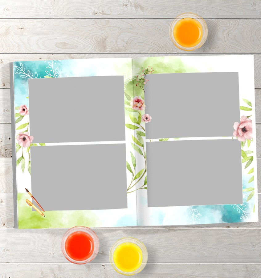 Выпускной альбом «Воспоминания», выпускная фотокнига МНОГО ЗЕЛЕНИ