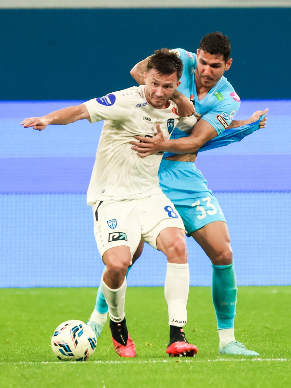 Матч 7-го тура МИР Российской Премьер-Лиги ФК Зенит- ФК Пари (Нижний Новгород). Спортивный кадр- сообщество спортивных фотографов РФ