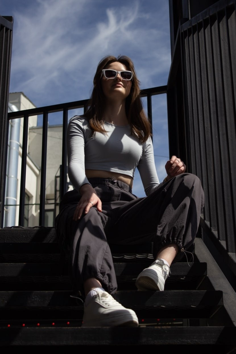 Алёна уличная фотосессия. Креативный фотограф Нижний Новгород Никита Корольков