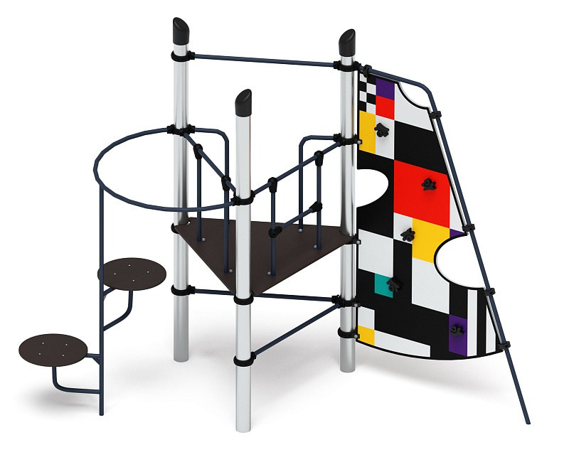 Спортивная серия - СК 2.07.01-04 Габариты (ШхДхВ): 3700х1345х2600 Зона безопасности, мм: 6700х4345 Возрастные ограничения 5-12 лет