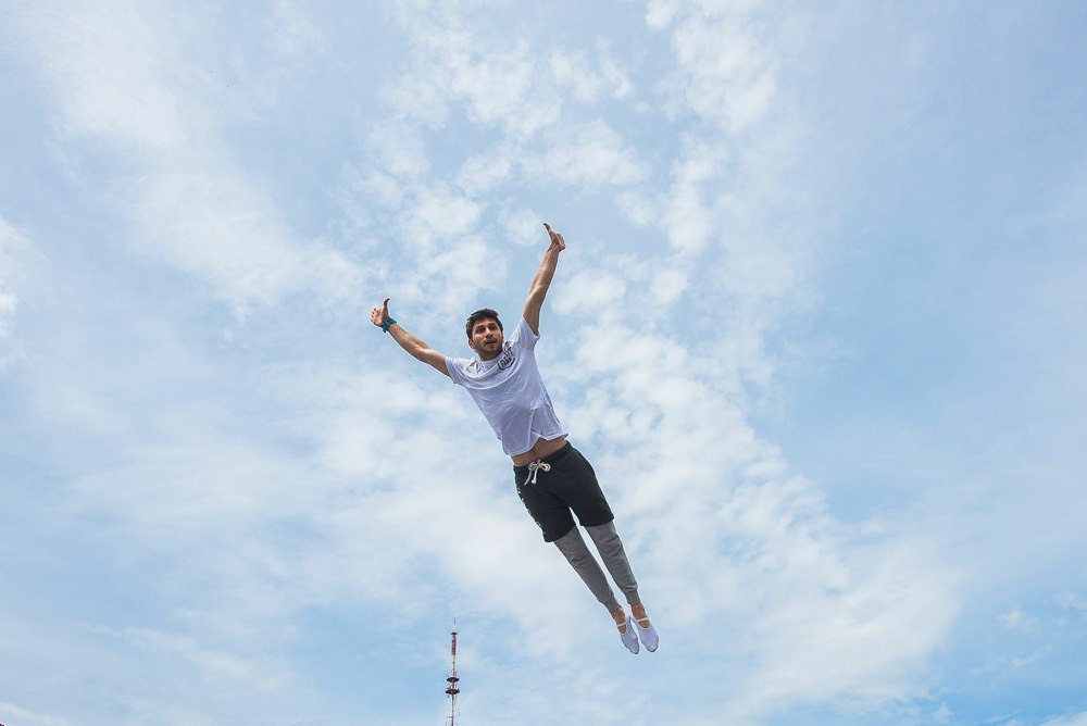 Reportage shooting. Photographer