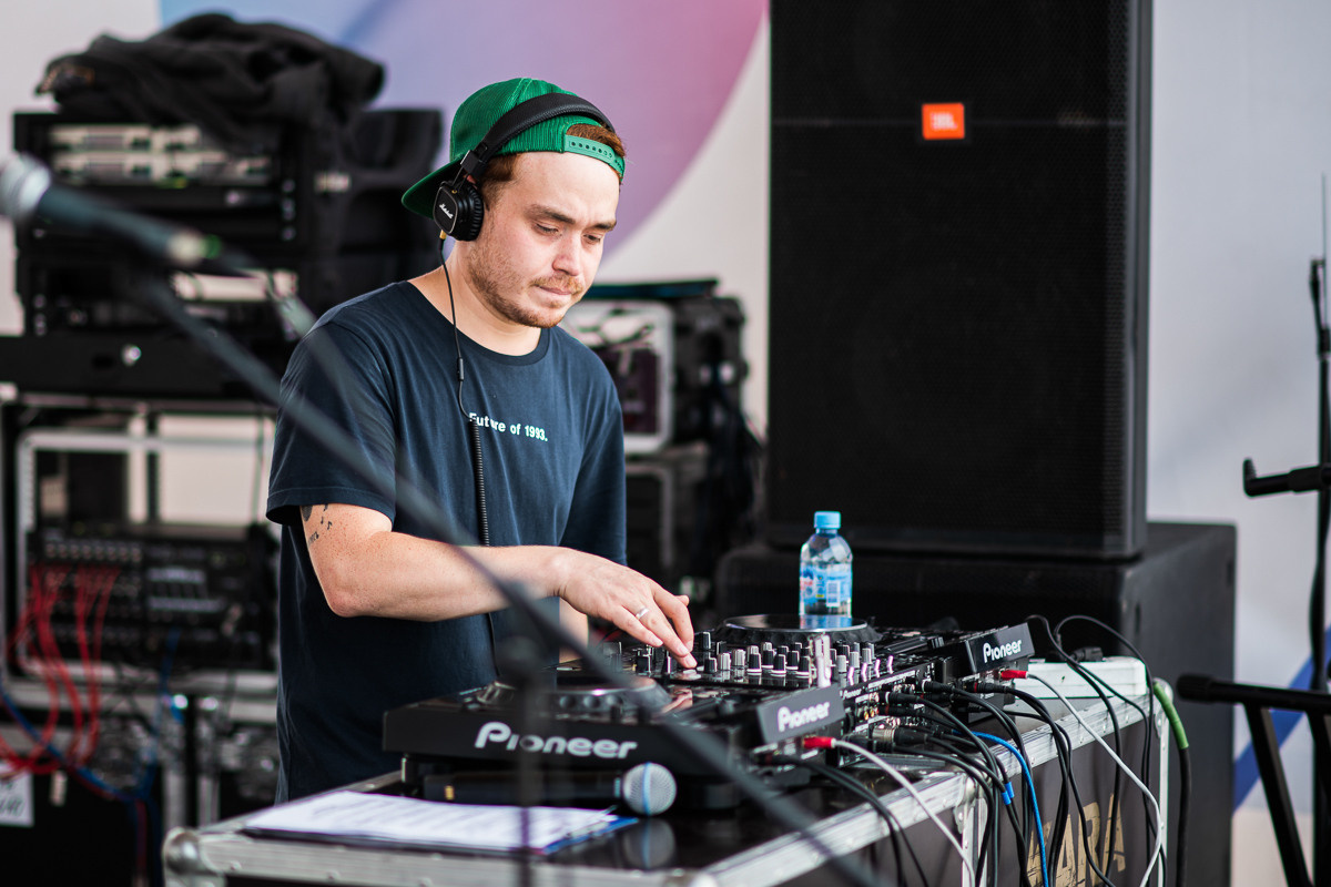 Reportage shooting. Photographer