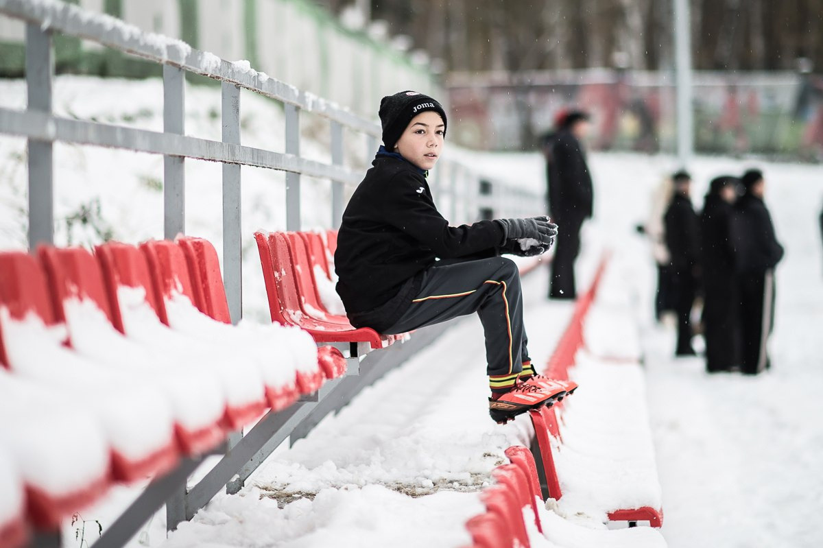 Reportage shooting. Photographer