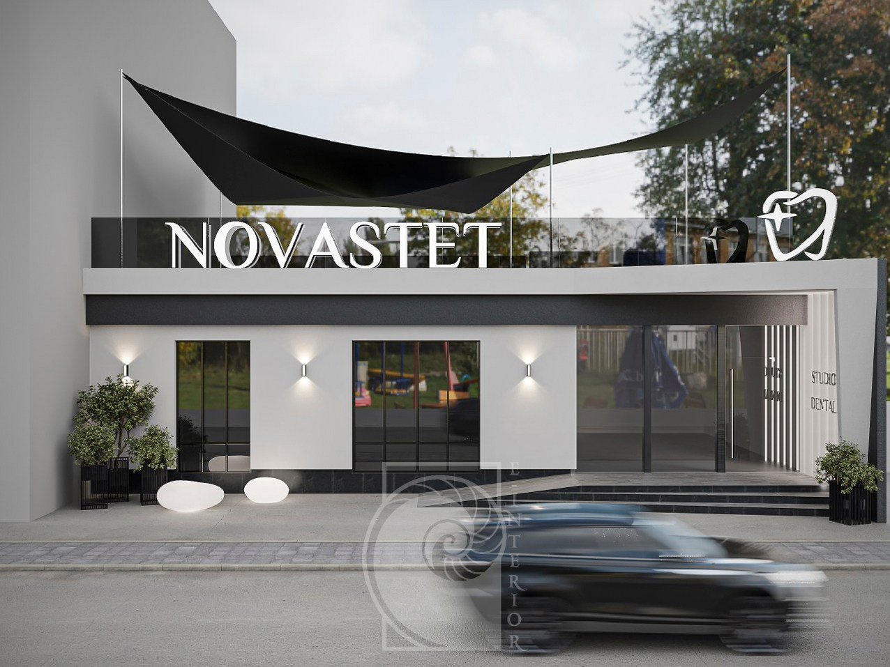 DENTAL_NOVASTET. Дизайн интерьера Евгения Тисленко