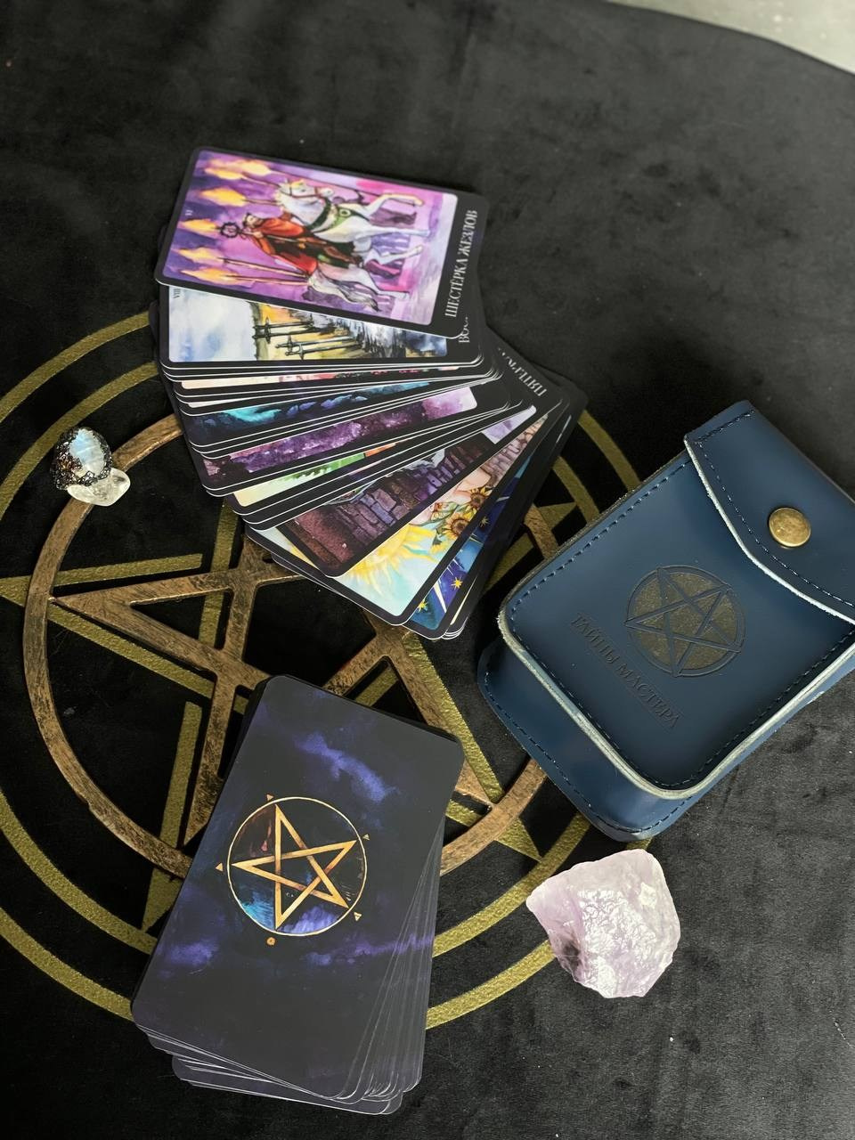 Колода Таро. Художник Мария Бикбулатова магия эзотерика карты таро «тайны мастера»