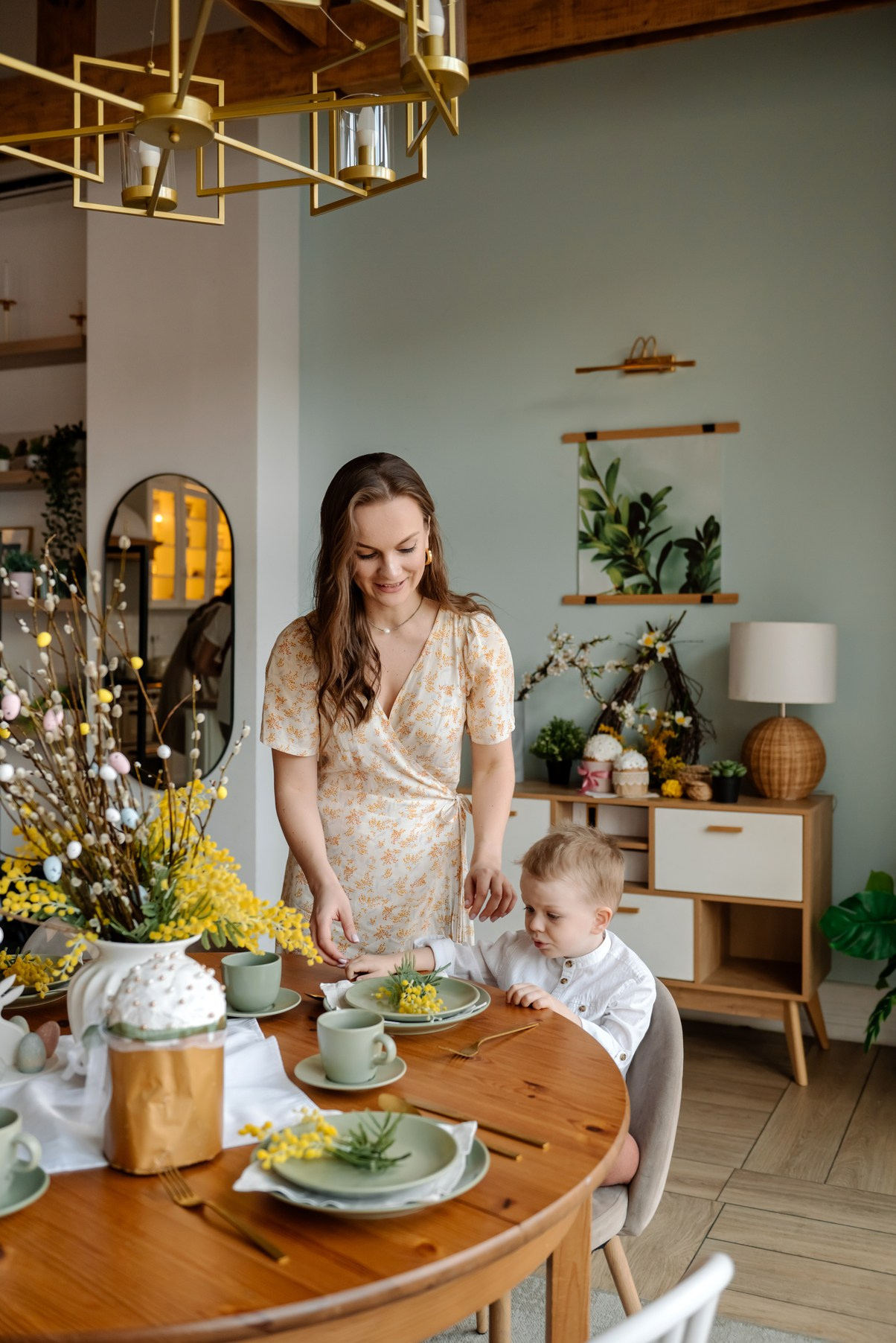 Семейная. Пасха с цыплятами. Свадебный и сеейный фотограф в Санкт-Петербурге Елена Худякова