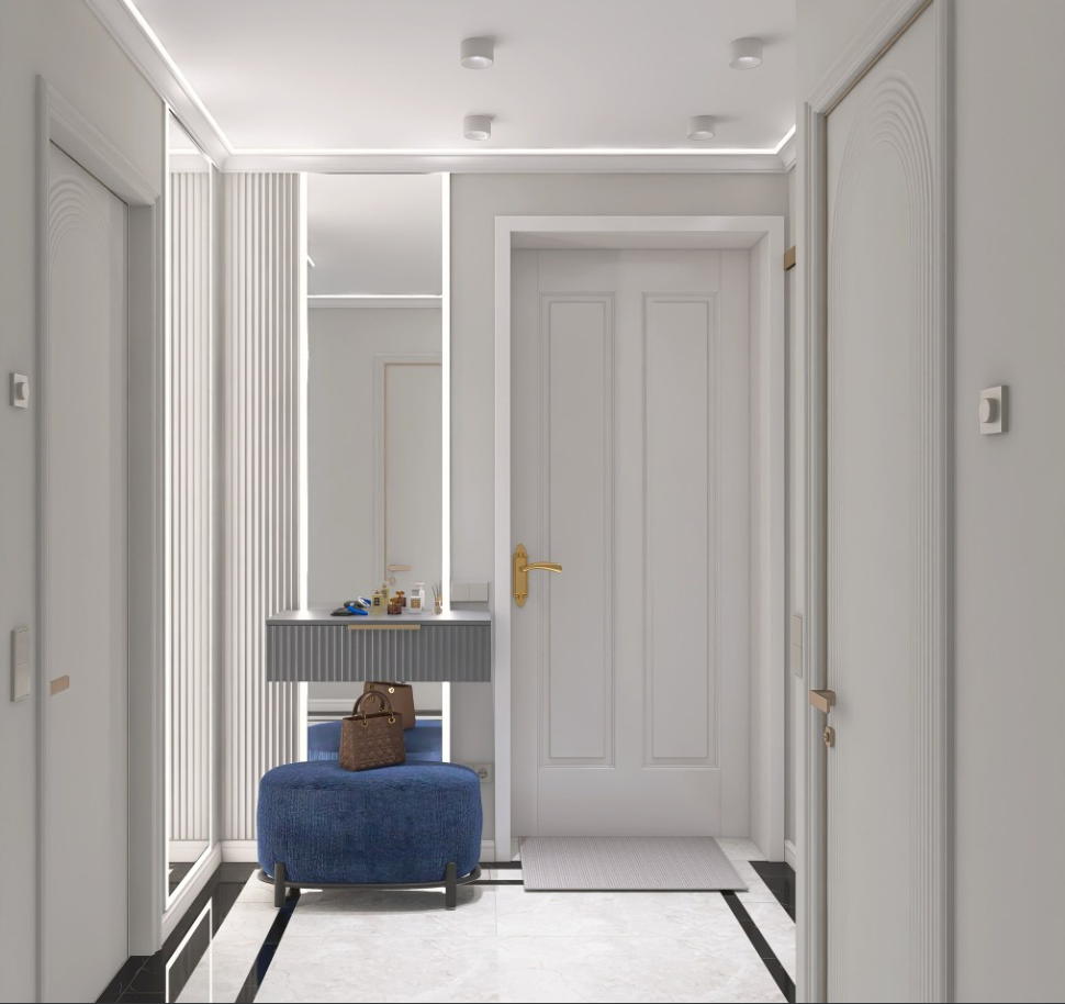 ЖК Тихомиров. Площадь 75 кв. м. Дизайнер интерьера в Новосибирске_Елена Сергеева