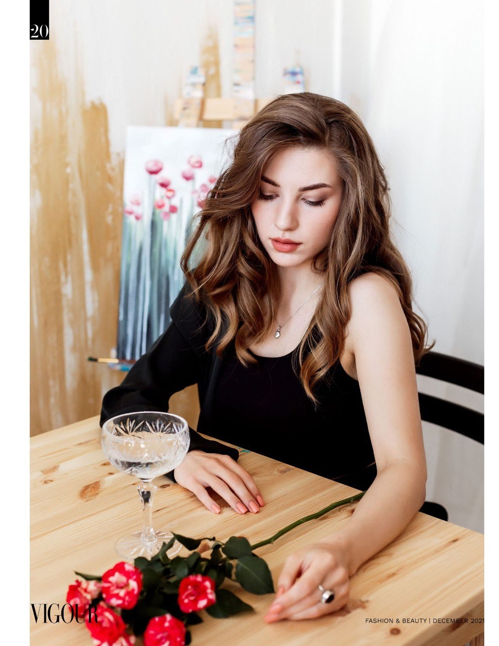 Анна в журнале VIGOUR (Канада). Ирина Квасова | Фотограф в стиле VOGUE | Тюмень