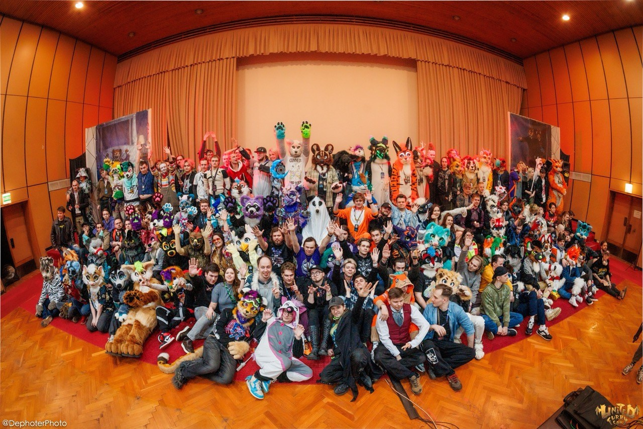 United Furry Convention 2026. Различные мероприятия и просто фотографии людей
