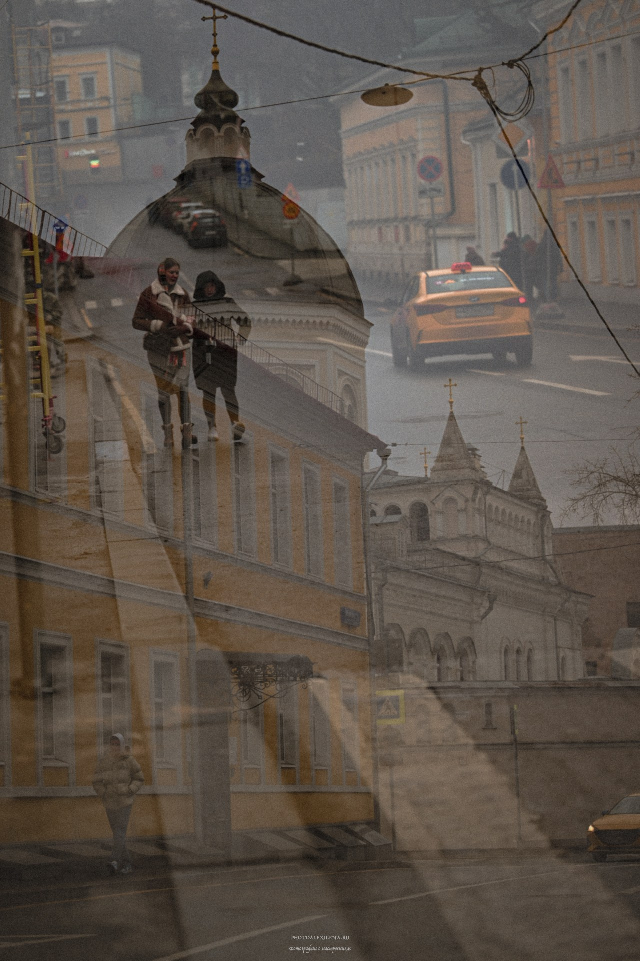 Прогулка по Москве. Авторские стильные фотокартины