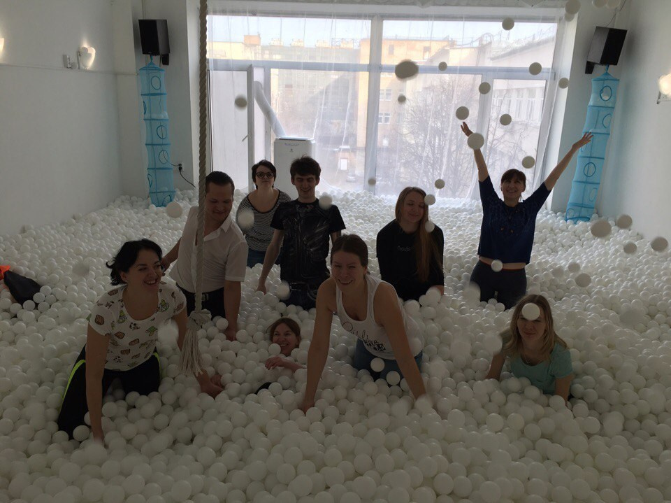 Сухой бассейн H2Ball |12.03.2017. Галерея Фантим