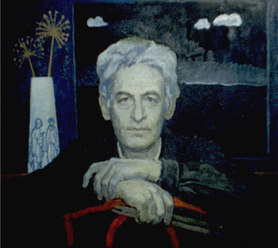 «Автопортрет» 1986 год Собр. Д. Томас. Мадрид. Художник Величко Вадим Семёнович