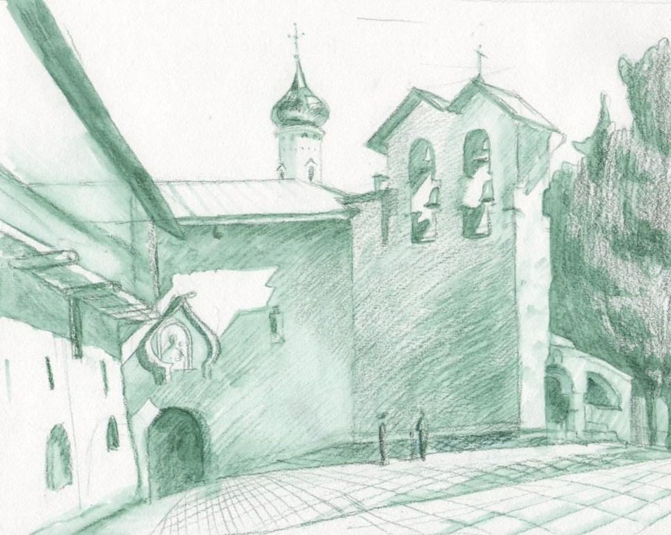 Графика — архитектура. Динара Байгельдина — Графический дизайнер и художник-иллюстратор