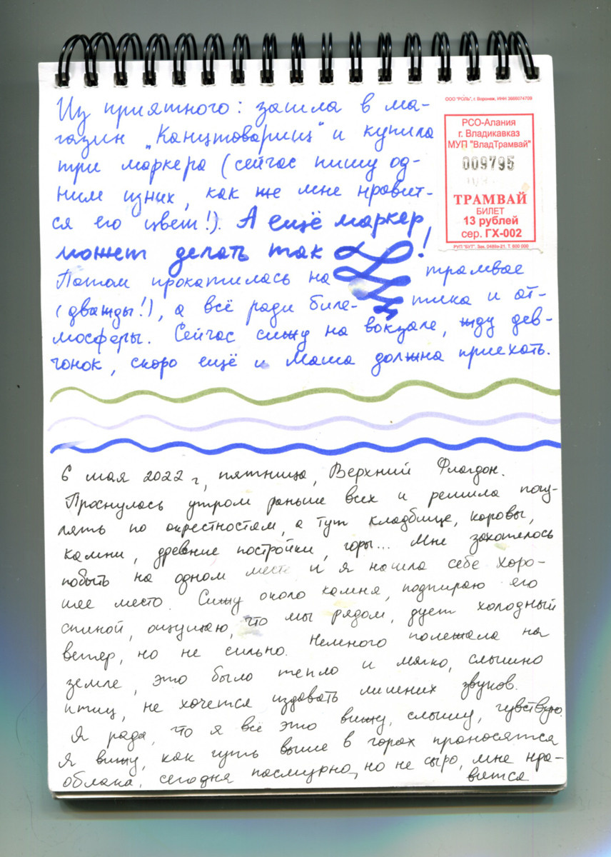 Кавказский дневник. Екатерина Подлеснов