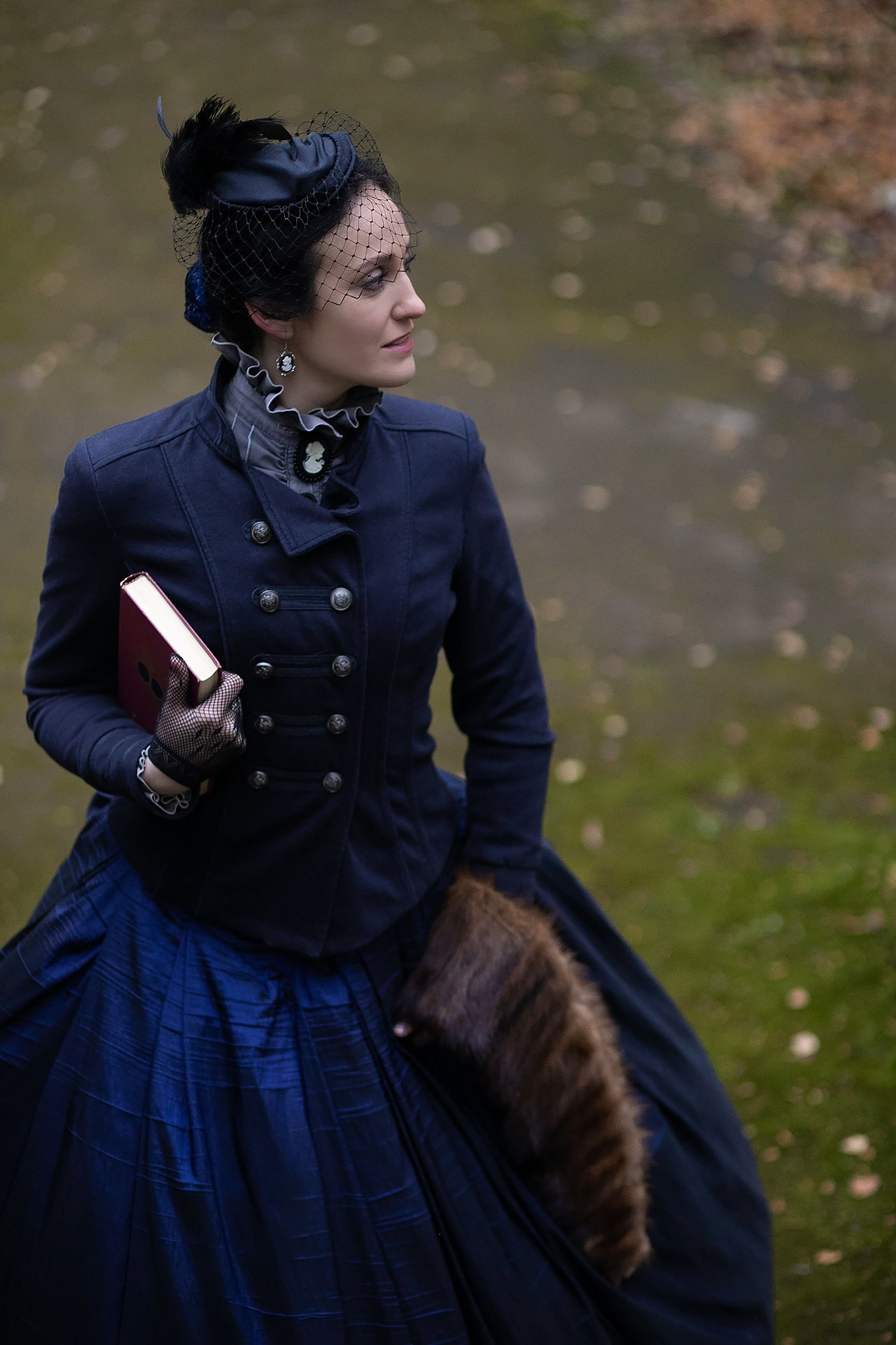 Мария. Прогулка. Художественная винтажная фотография