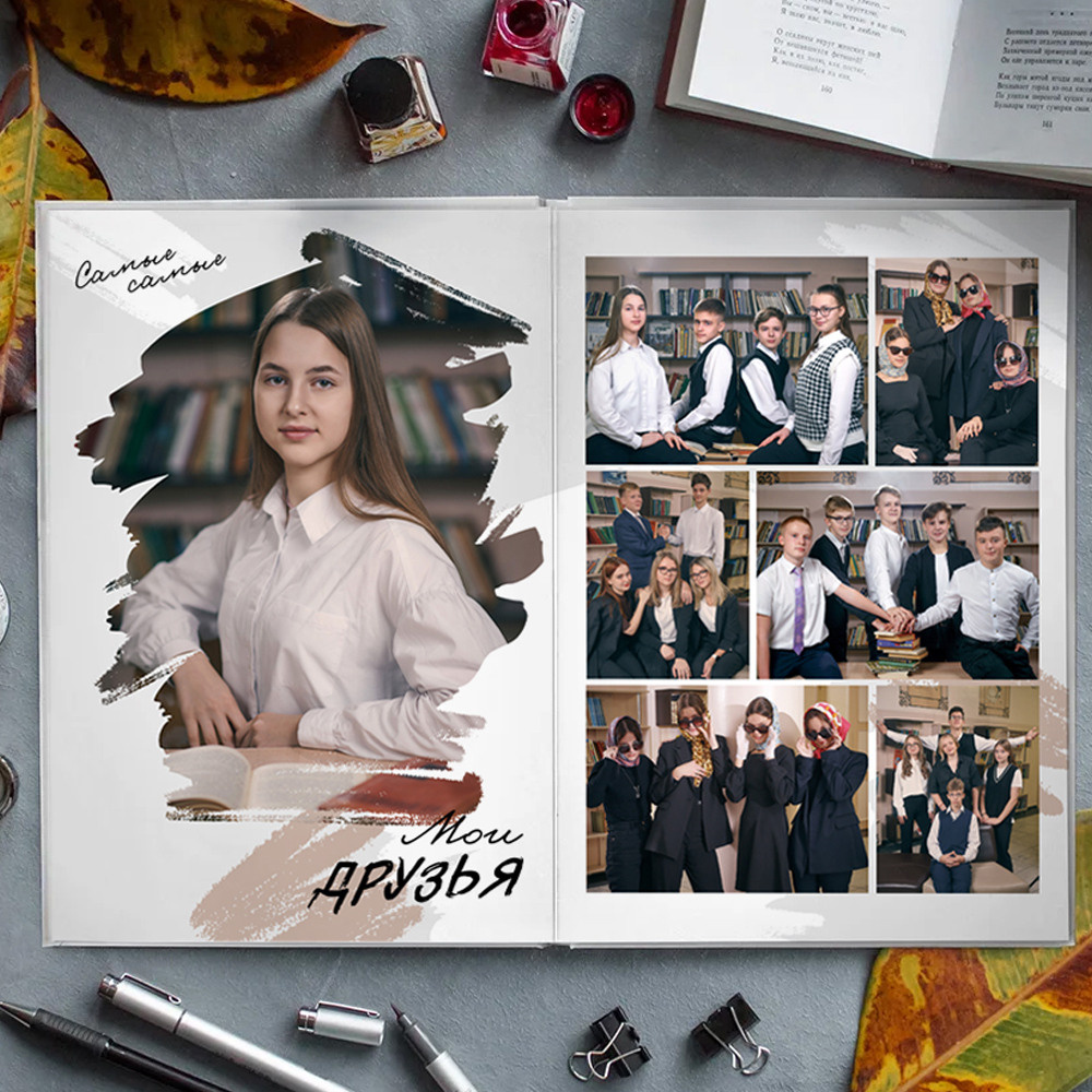 ШтриХ (Альбом 4 разворотов). Школьный и семейный фотограф в Мончегорске Вячеслав Шинахов