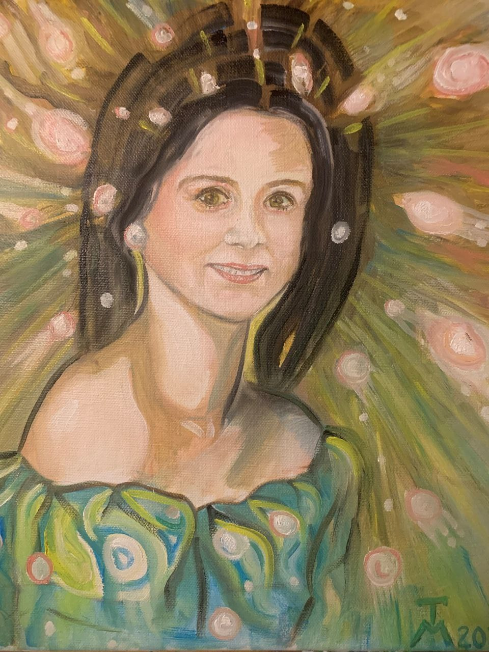 Portrait 50/60 cm Oil on canvas 2023