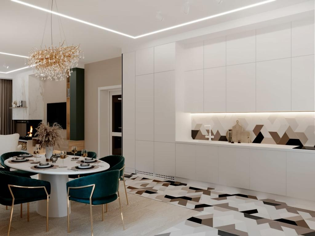 Неоклассика, дом 260 м. Анастасия Сиднева — дизайн интерьеров в Москве