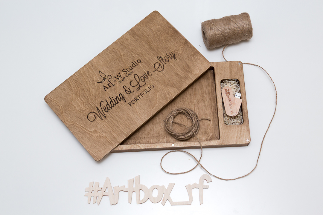 ArtBox - Коробочки для флешек,  упаковка для фотографов, деревянные фл