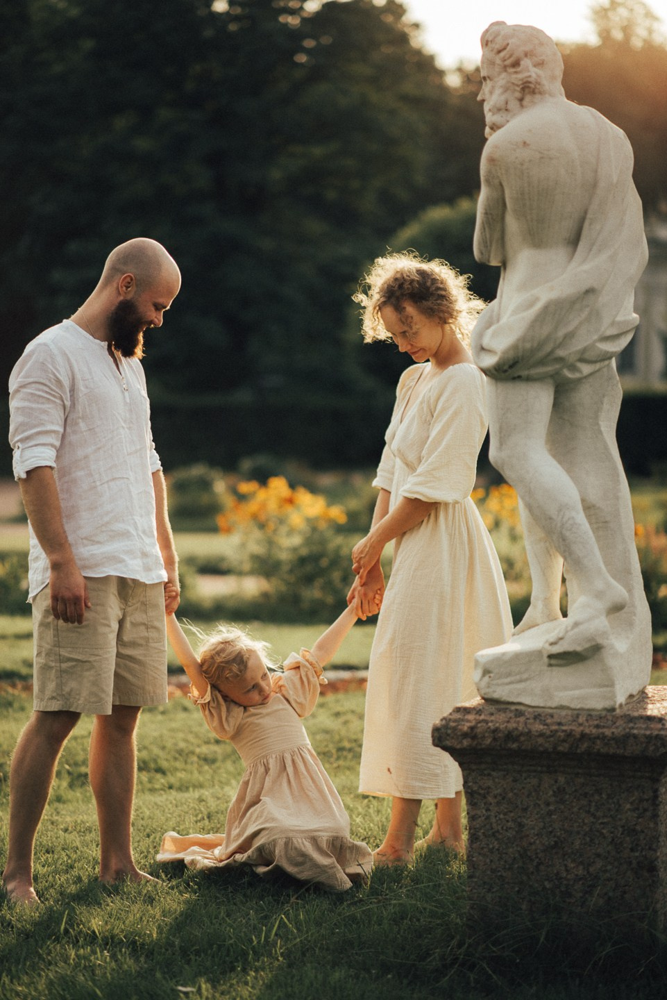 Тим, Лиза, Варя | на природе