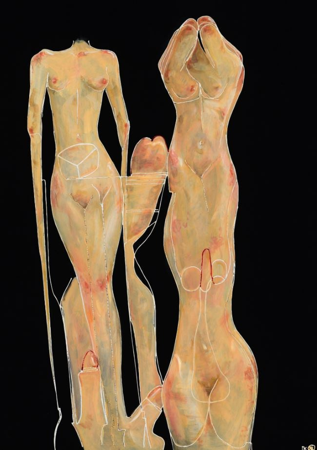 Childhood, oil, canvas, 84,1х118,9 (2024) 