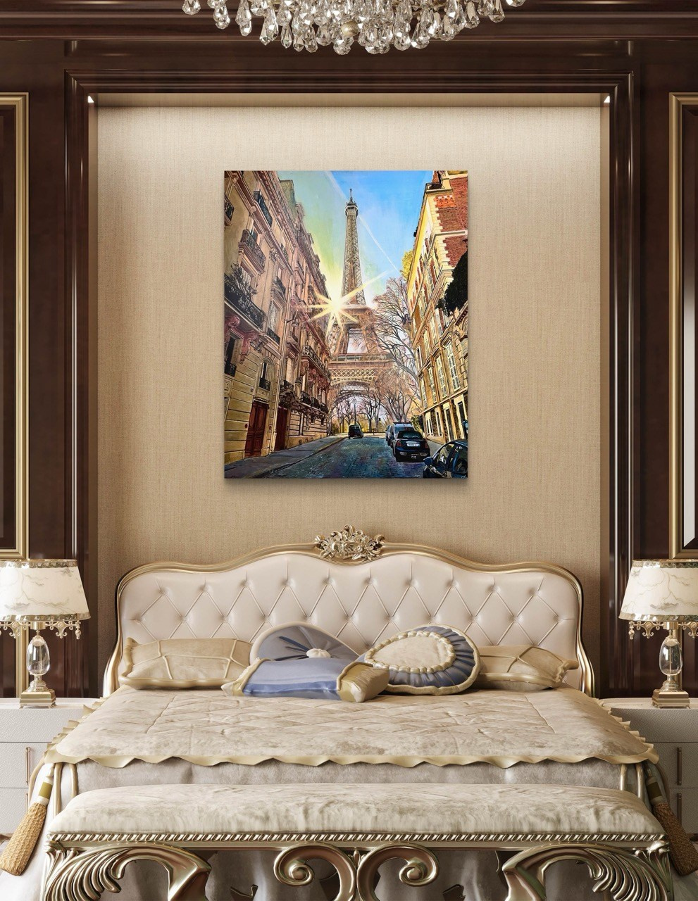 Серия «Города — великие творения рук человеческих». Картины пейзаж