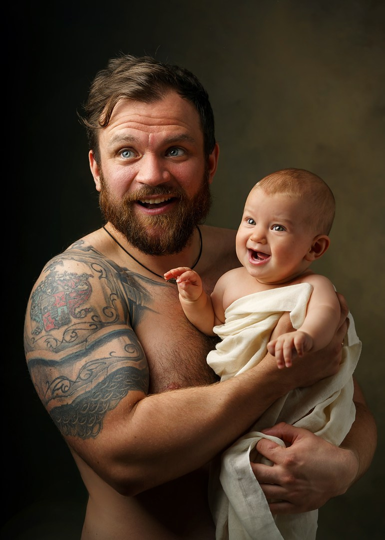 Мама и малыш. Фотограф Ирина Гарш