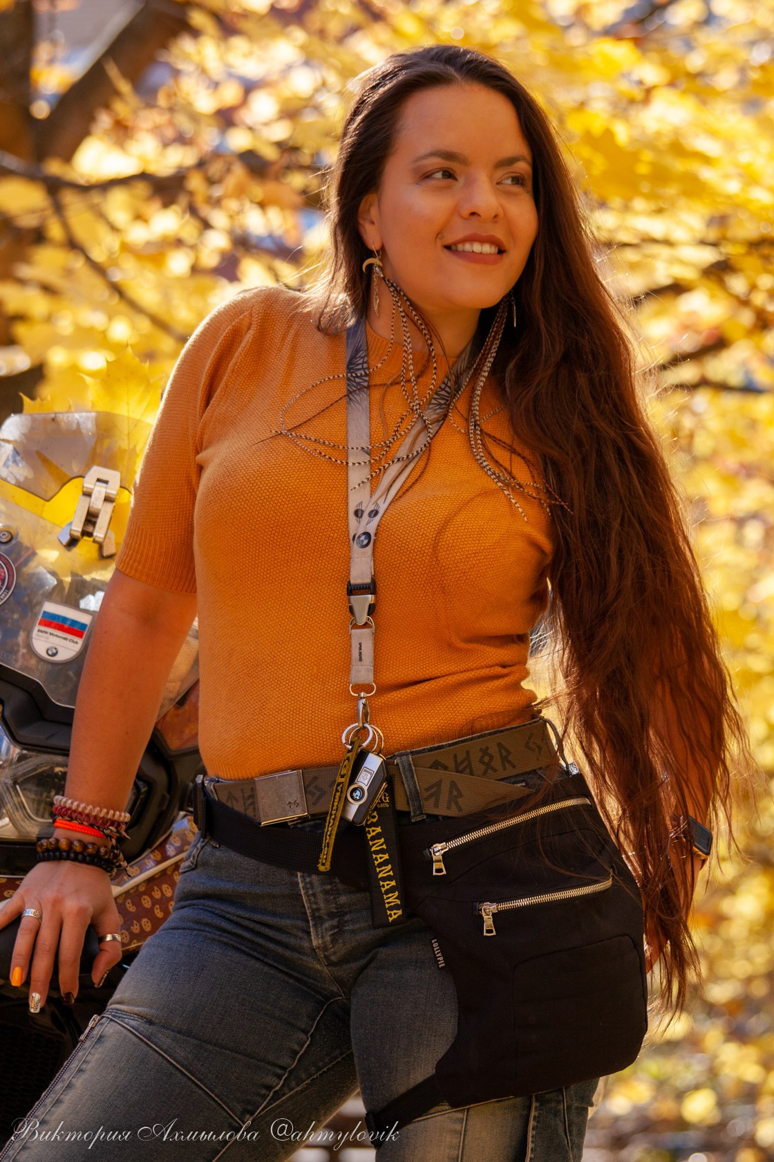 Маша Печенька (BMW GS1200). Виктория Ахмылова. Фотограф в Москве