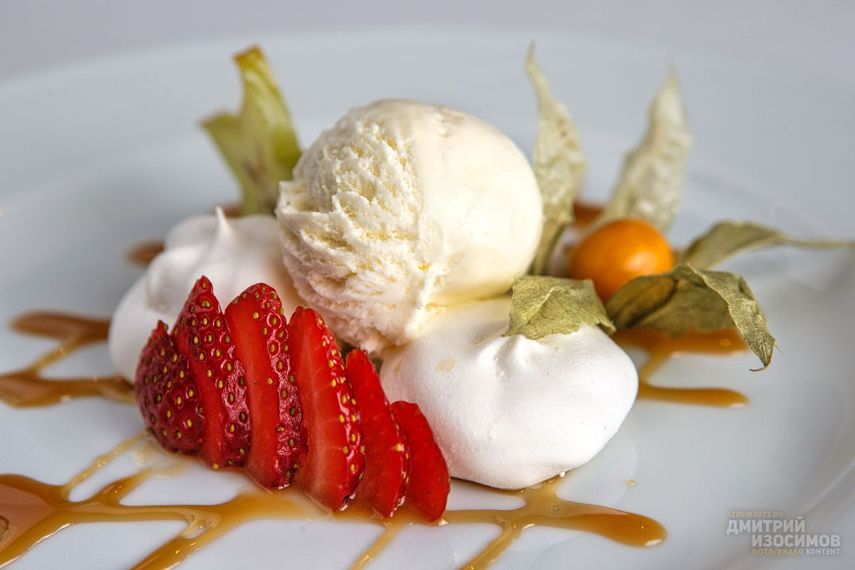 Съёмка блюд для меню