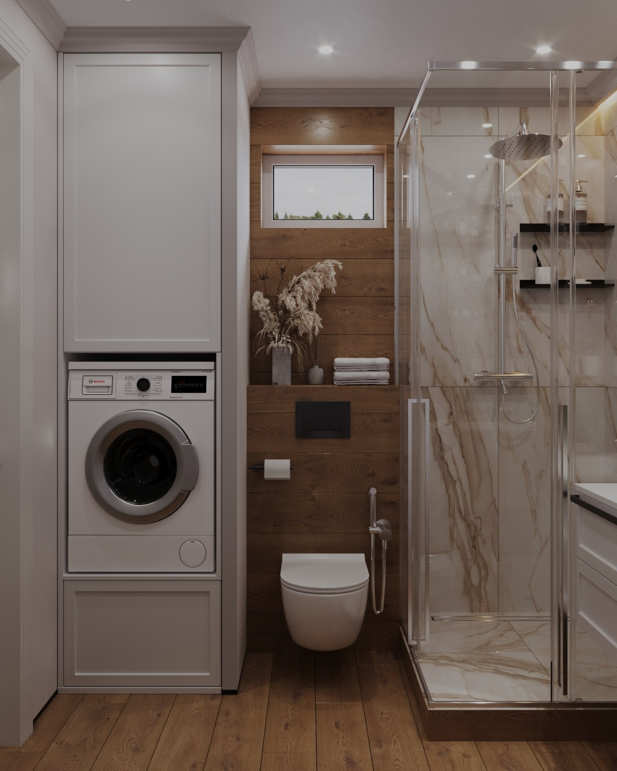 Визуализация санузла в частном доме. 3D-визуализация интерьеров и мебели | Larionova.vis — для студий и дизайнеров