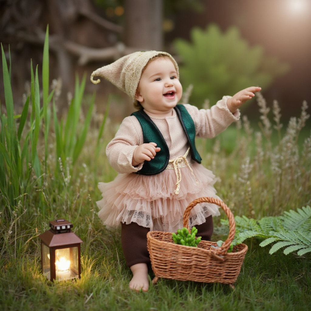 Фотосессия в Сказочном Лесу. Детская Фотостудия ГОДОВАСИКИ в Санкт-Петербурге фотосесия на годик