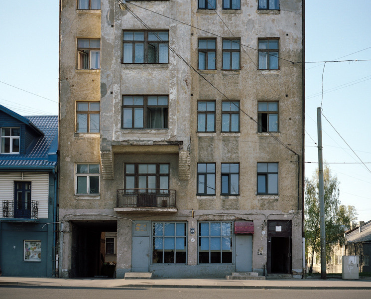 Central Riga. Pigment print 100x105 cm