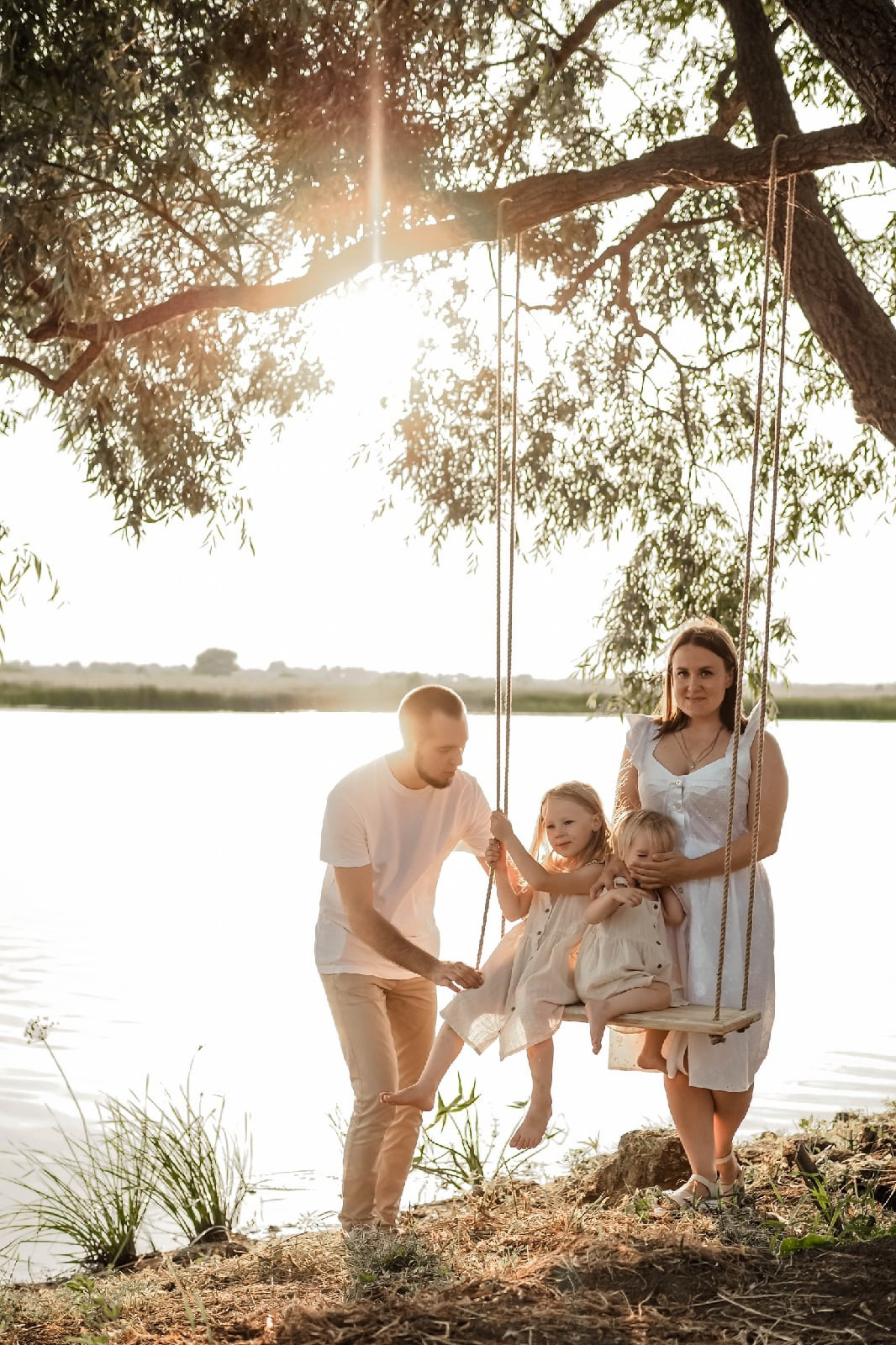 На закате. Фотограф Рязань. Семейный Свадебный фотограф