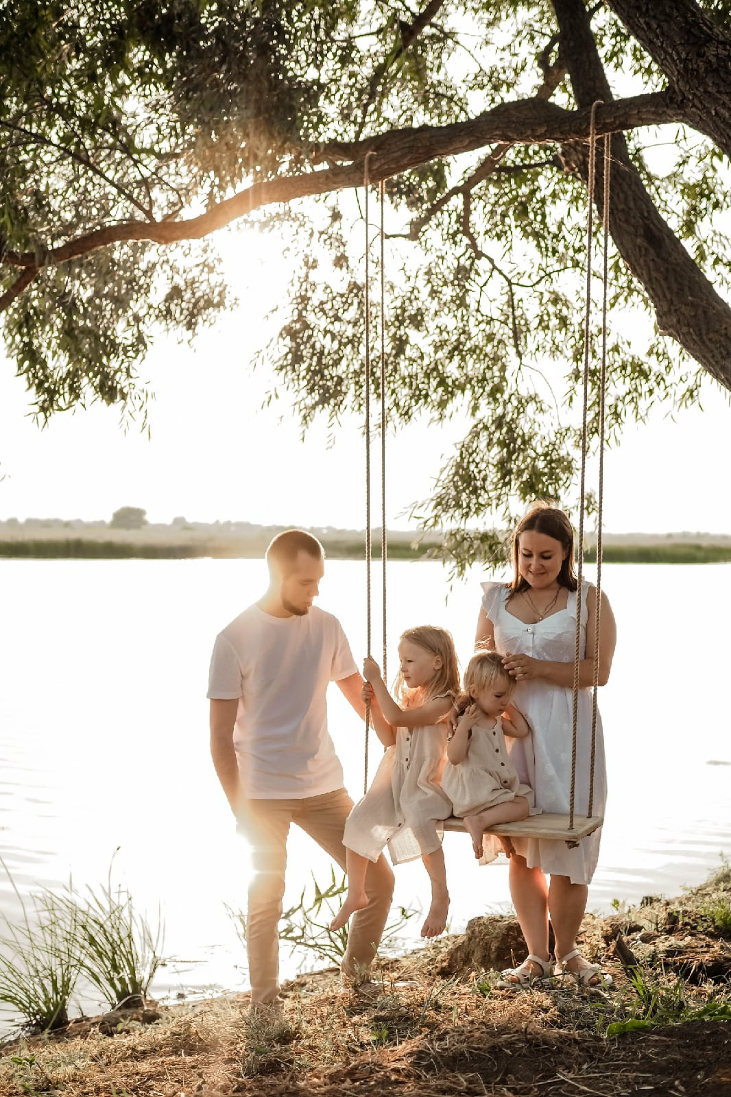 На закате. Фотограф Рязань. Семейный Свадебный фотограф