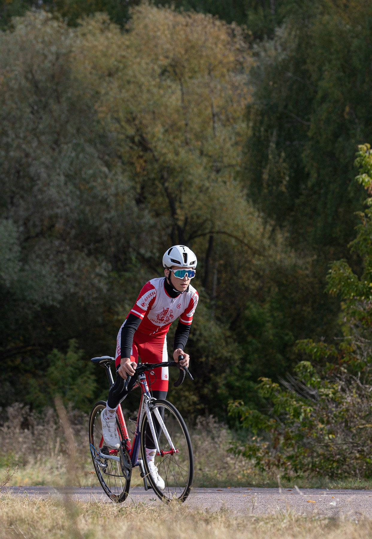 Велогонка в Крылатском, Октябрь 2023. Спортивный фотограф Алексей Соломин