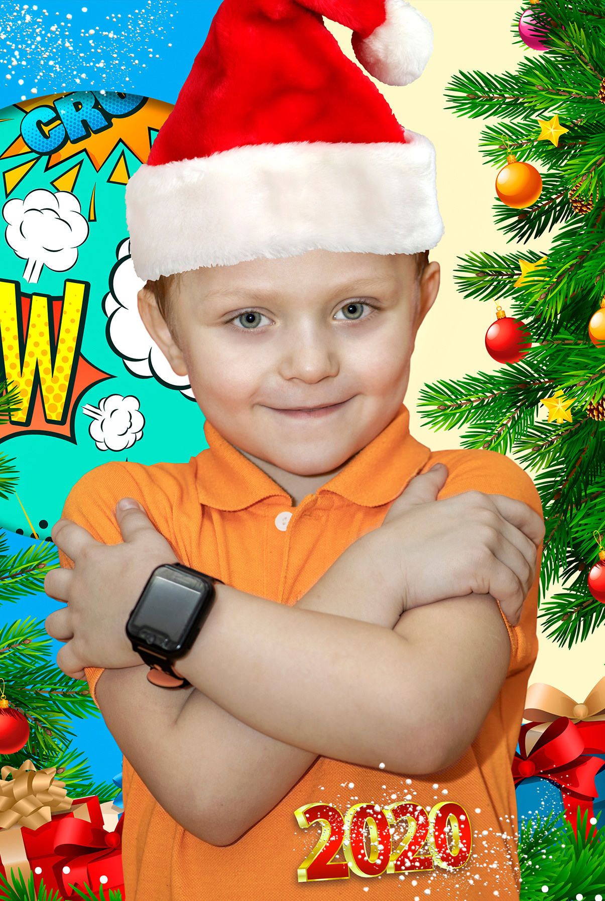 Новогодние фотоколлажи. Свадебный и портретный фотограф в Москве Галина Борисова