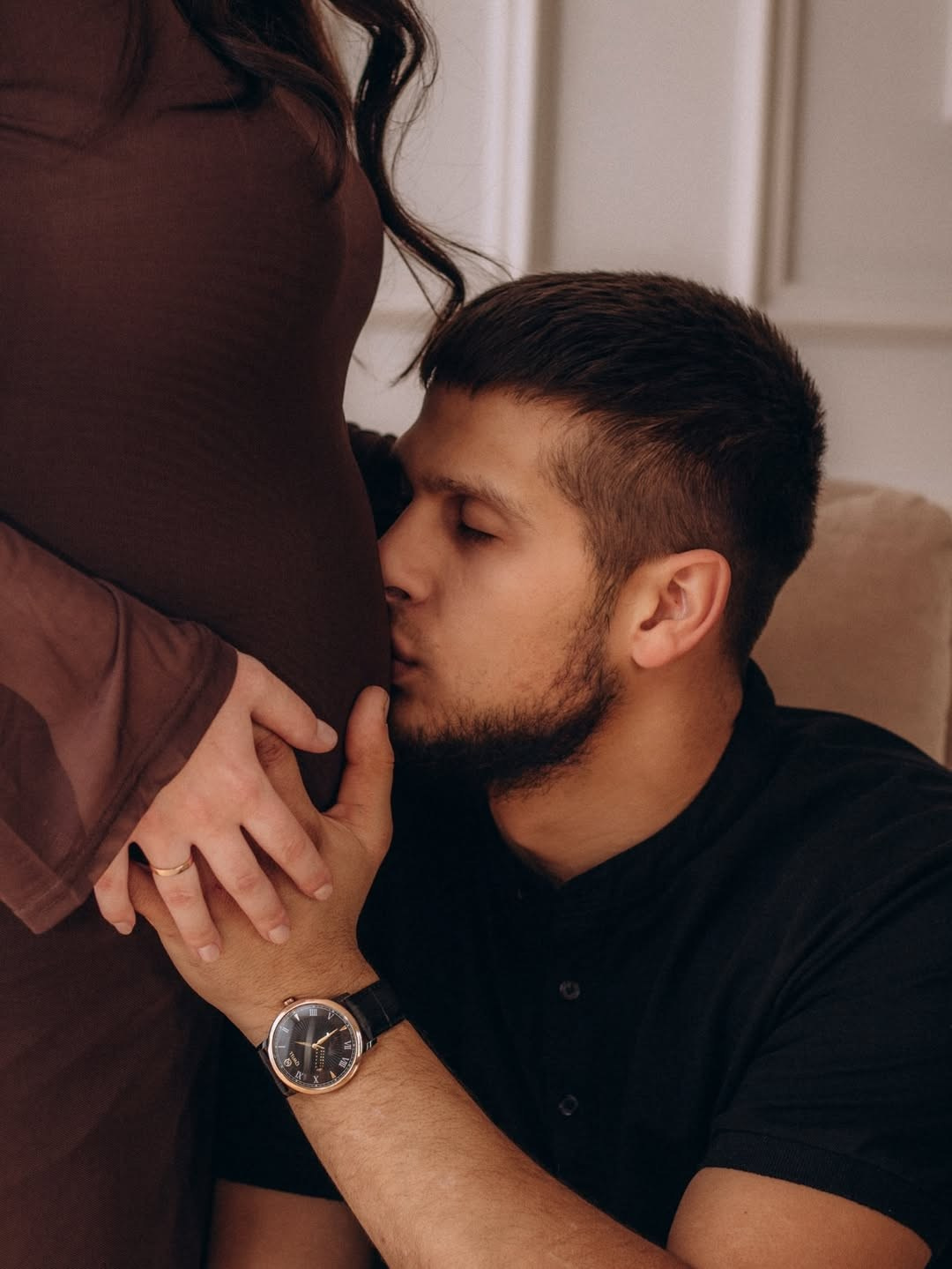 Фотосессия беременности в Новосибирске, в ожидании 