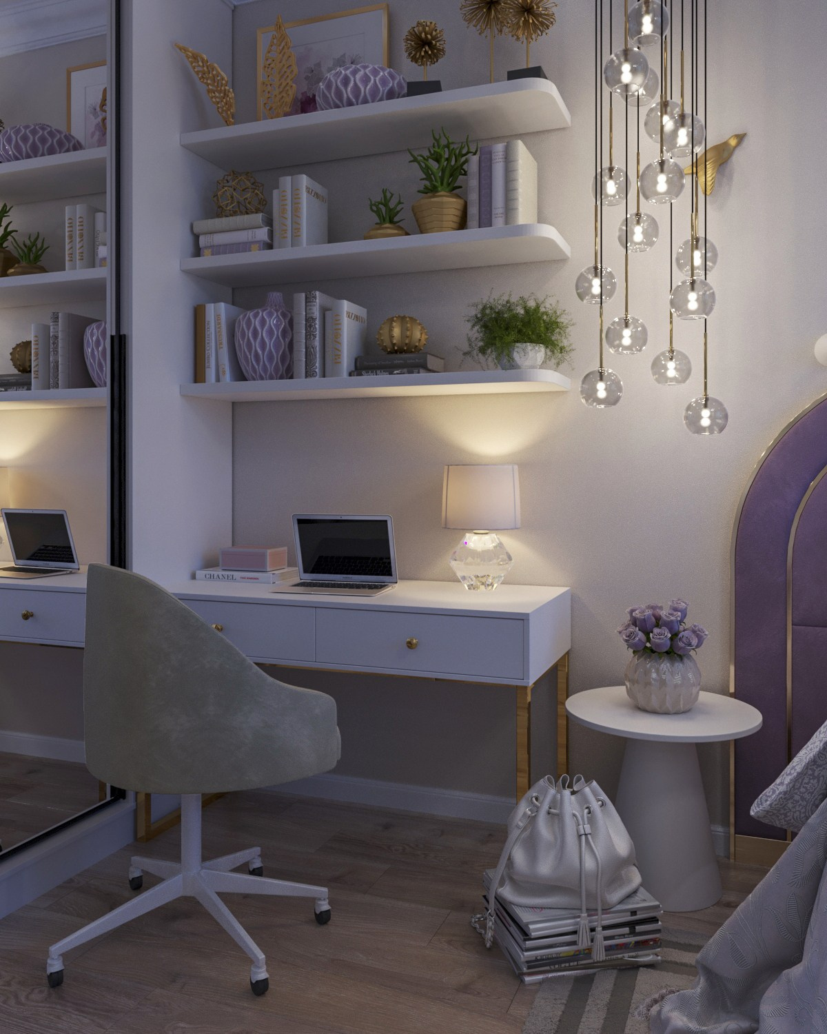 Услуги 3D визуализации интерьеров с опытом 7 лет. Быстрые сроки - получите первые черновики уже через 2 дня. Четкие цены под разный бюджет. 3D-визуализация интерьеров и мебели | Larionova.vis — для студий и дизайнеров