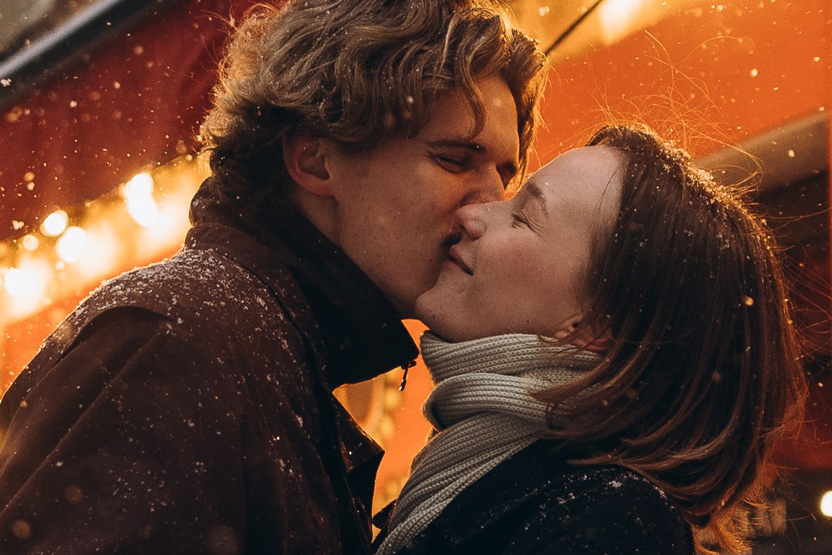 Снежная лав стори. Фотограф ПИТЕР СПБ Надежда Баранова